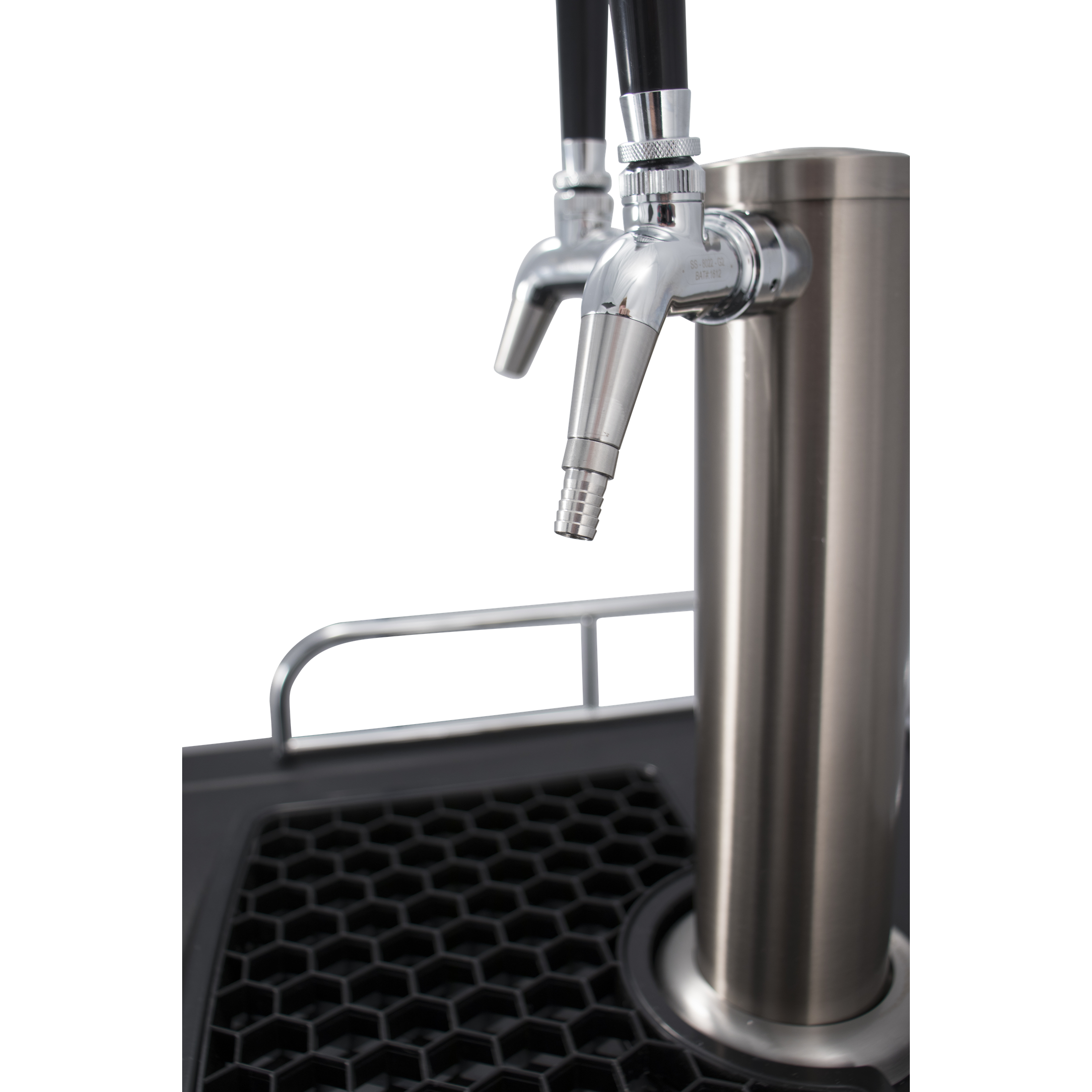 Stainless Steel Slip-In Growler Filler for Intertap/NukaTap Faucets
