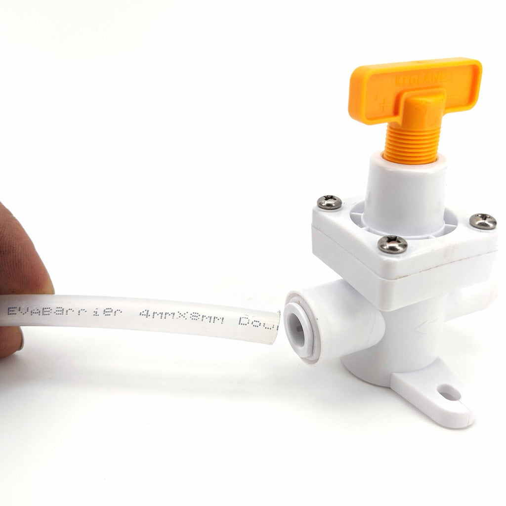 In Line Plastic Regulator w/ 8mm Duotight