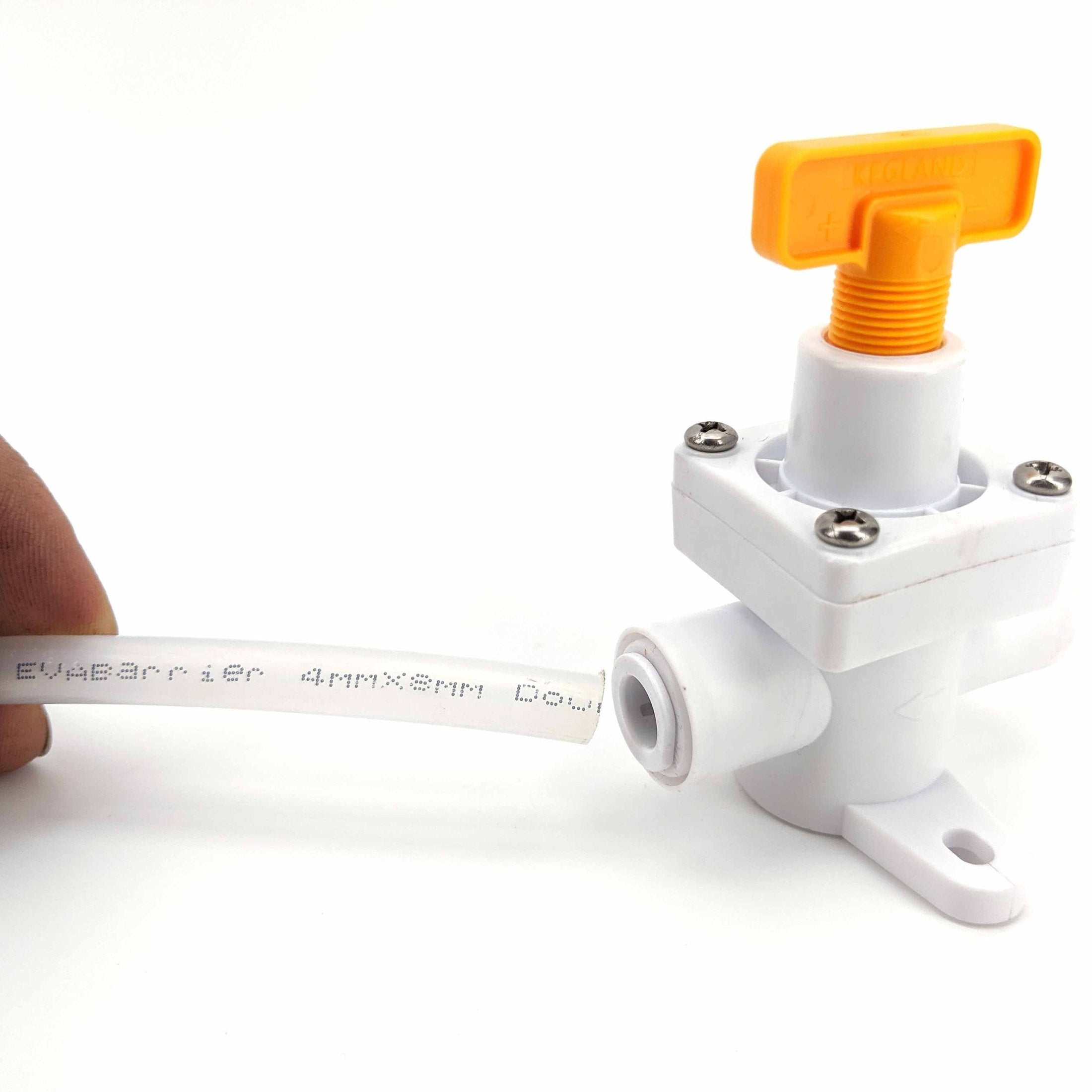 In Line Plastic Regulator w/ 8mm Duotight