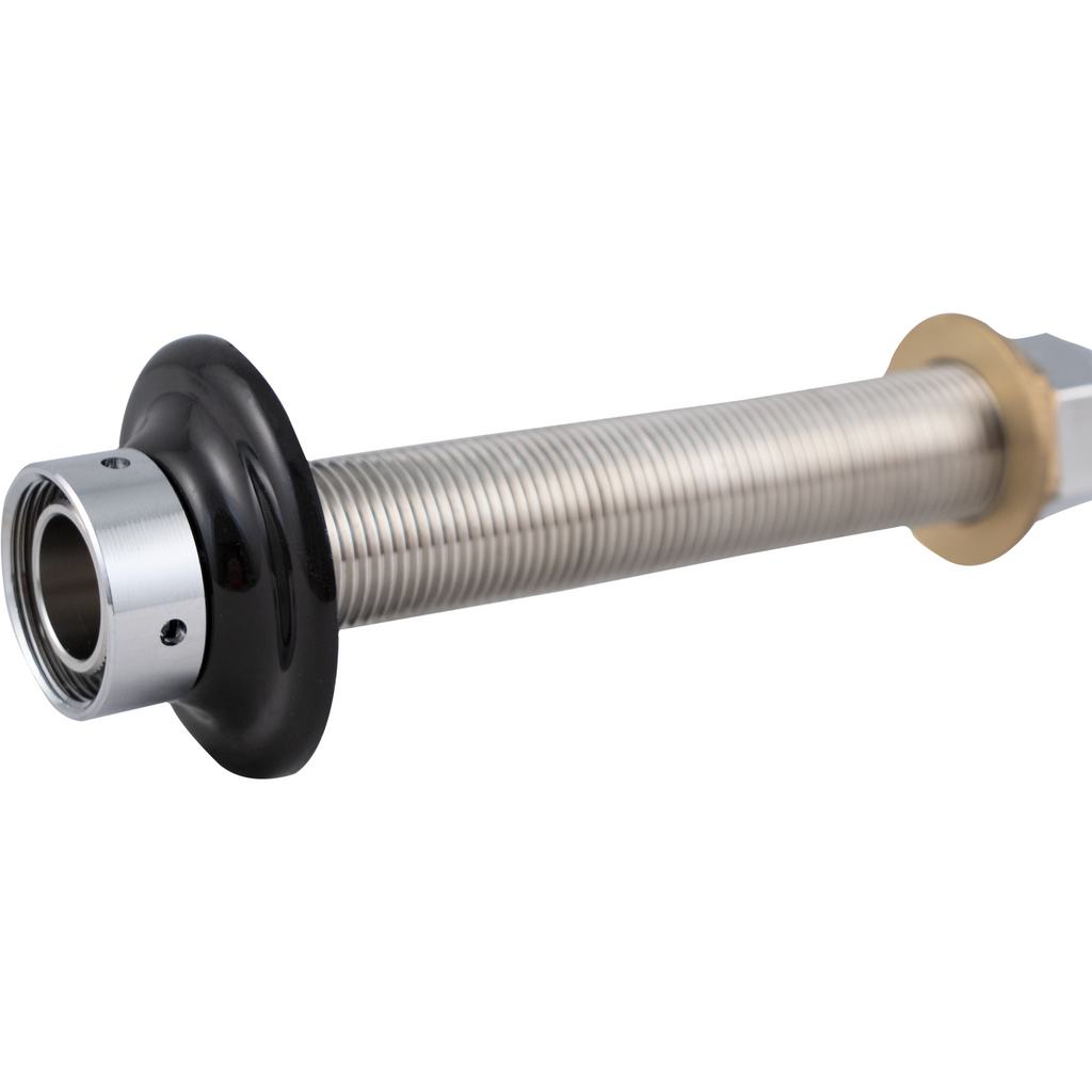 Intertap Faucet Shank - 6 in. Stainless Steel w/ nut and nipple