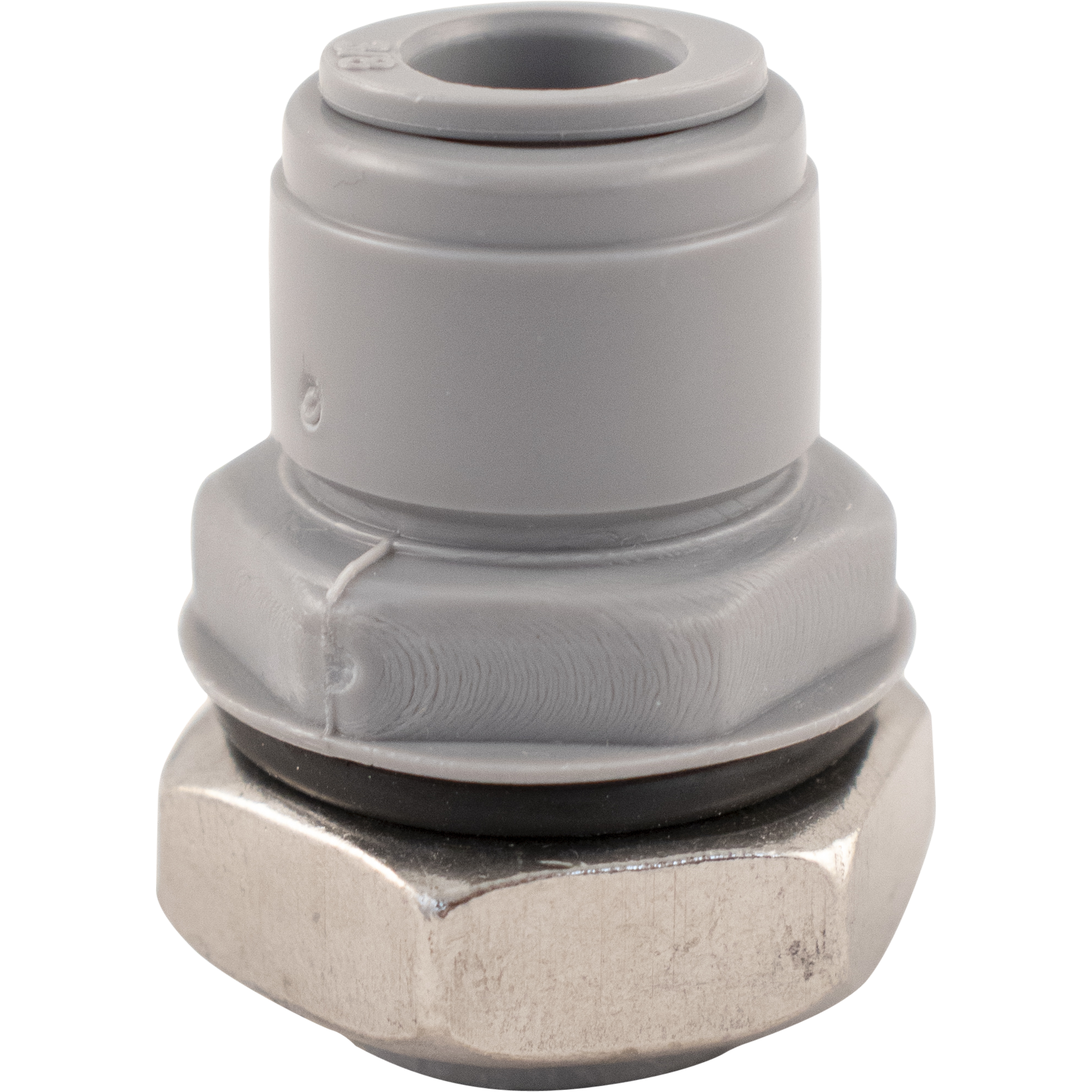Duotight - 9.5mm (3/8) Bulkhead with 1/2 inch Male BSP and lock nut
