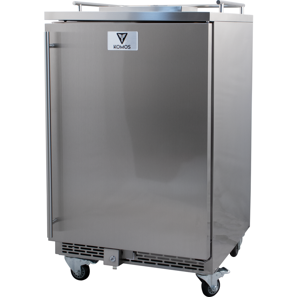 Komos Stainless Steel Outdoor Kegerator - REFRIGERATOR ONLY
