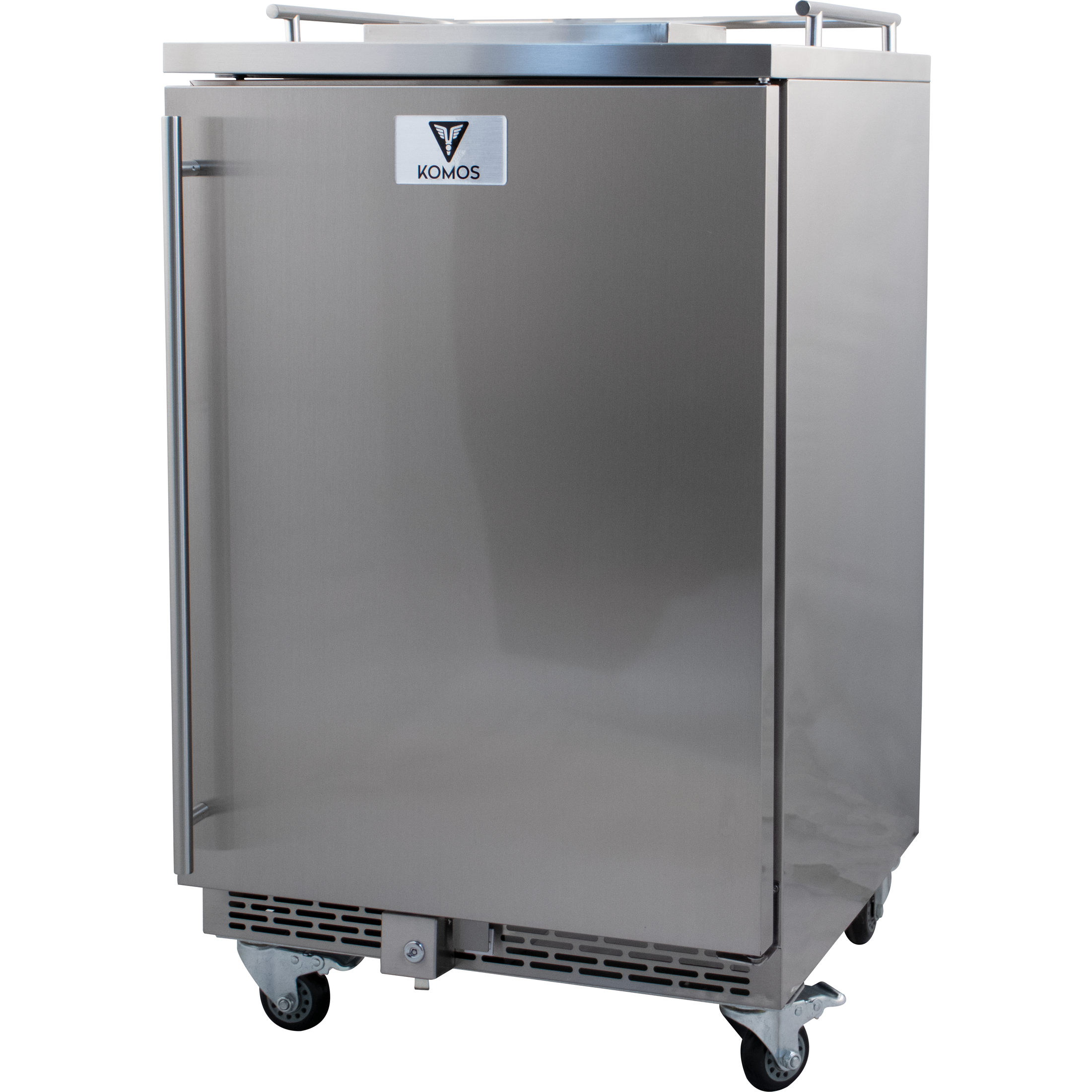 Komos Stainless Steel Outdoor Kegerator - REFRIGERATOR ONLY