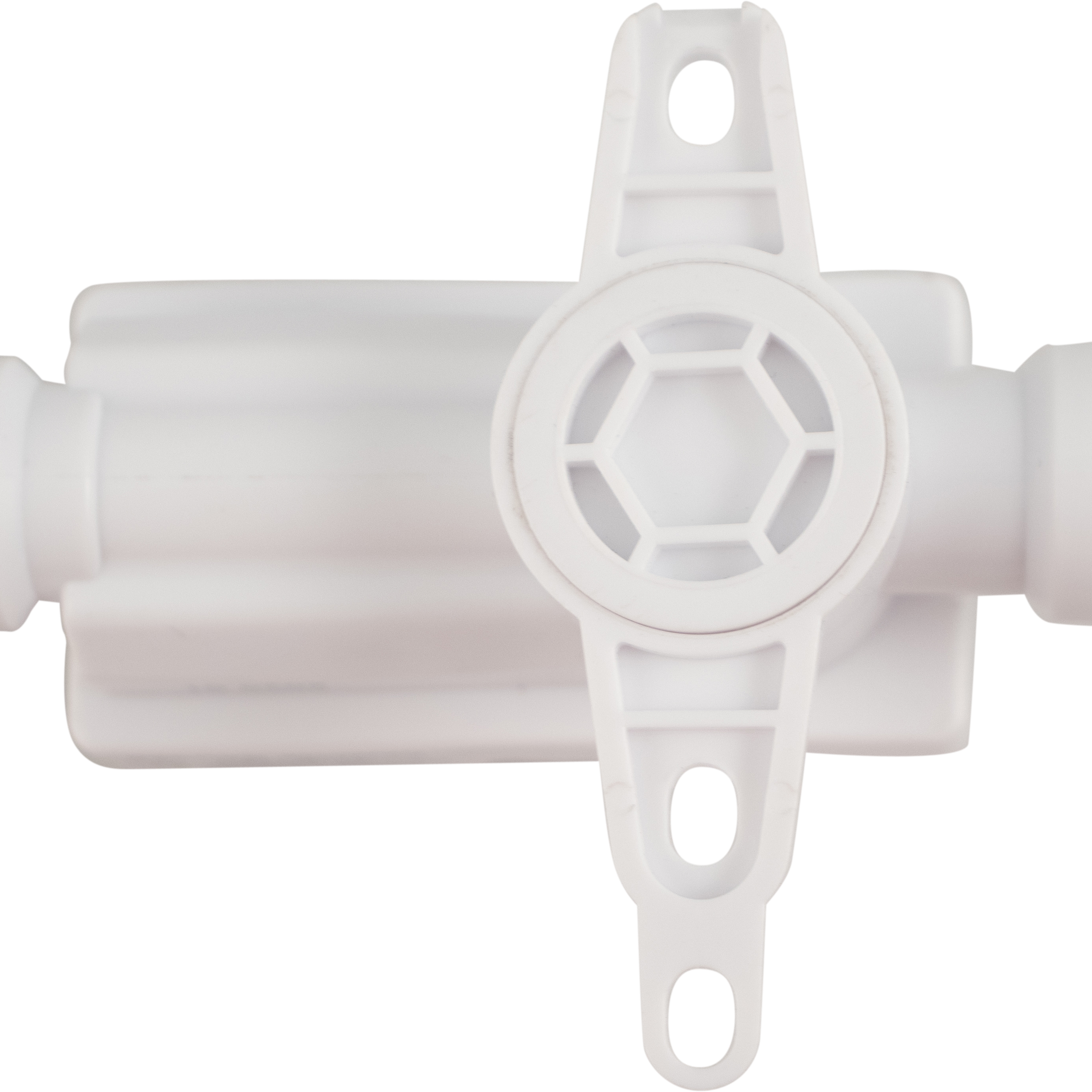 Duotight In-Line Plastic Regulator w/ Integrated Pressure Gauge (0-60 psi) - 8 mm