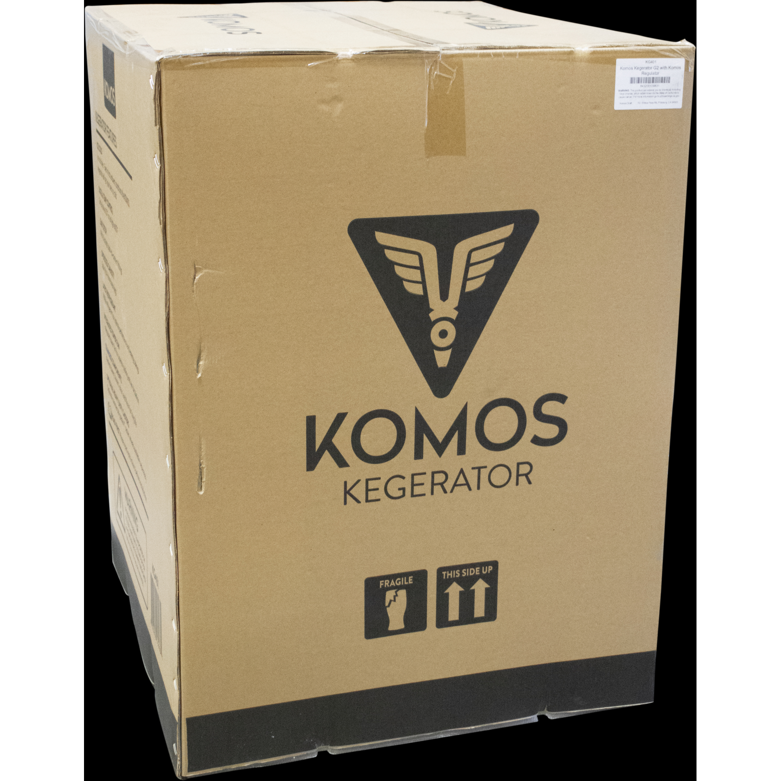 Komos Kegerator V2 with Komos Regulator - REFRIGERATOR ONLY