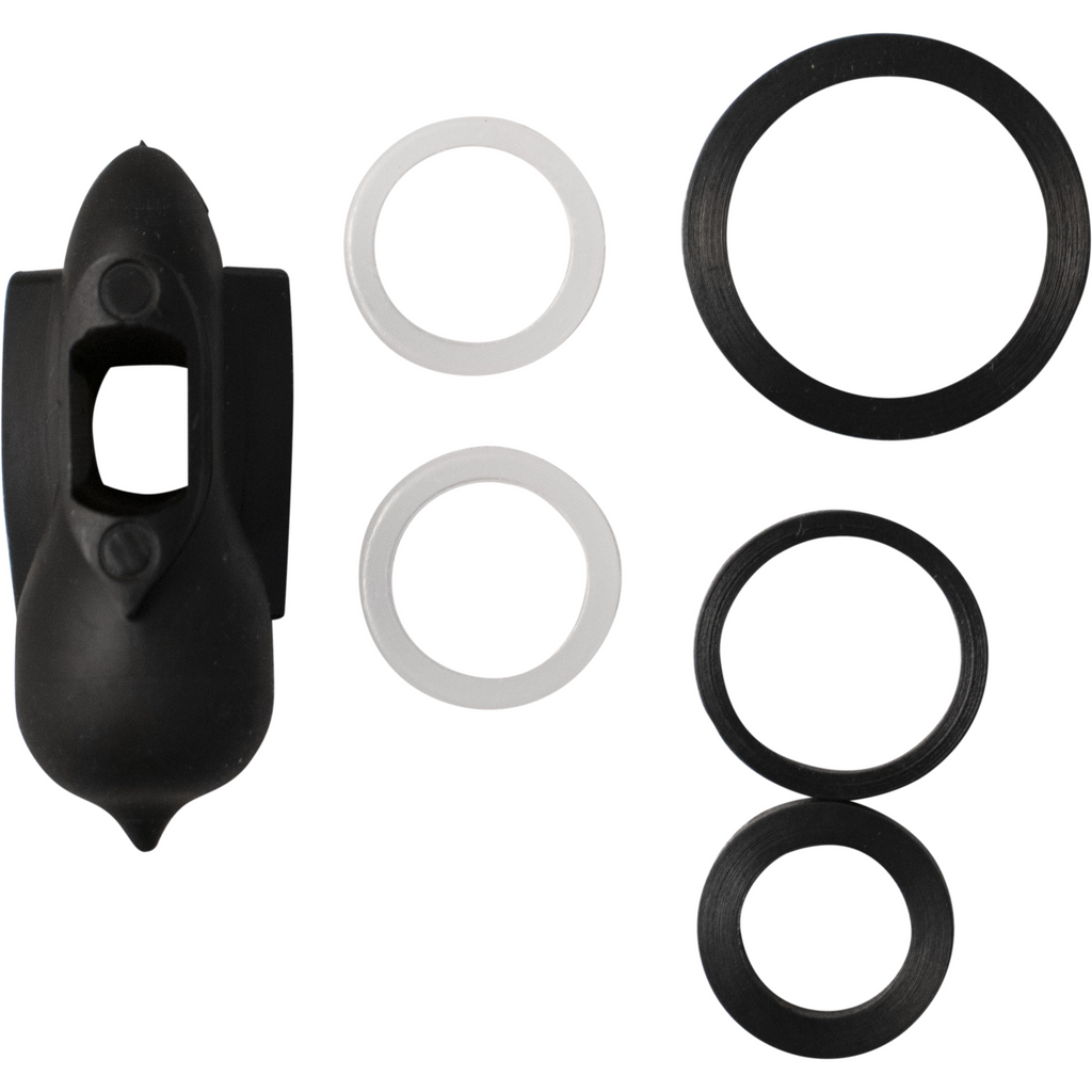 Nukatap Stealth Bomber Stainless Steel Faucet (Matte Black / Black Spout)