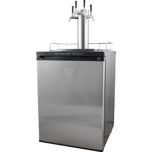 Komos V2 Kegerator with Stainless Tower and NukaTap Faucets - PLACEHOLDER