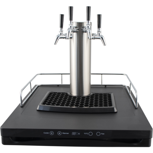 Komos V2 Kegerator with Stainless Tower and NukaTap Faucets - PLACEHOLDER