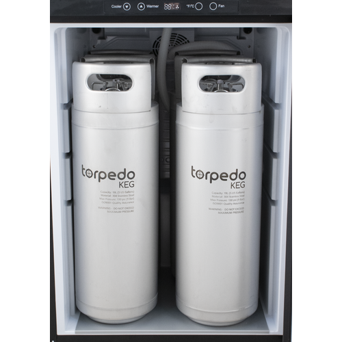 Komos V2 Kegerator with Stainless Tower and NukaTap Faucets - PLACEHOLDER