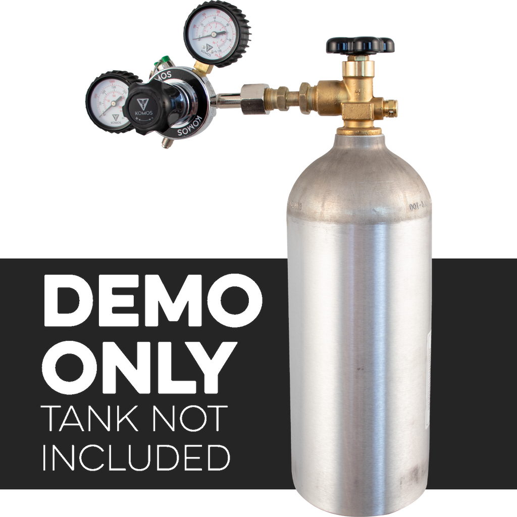 Komos V2 Kegerator - Wine Kegerator - with Stainless Tower, NukaTap SS Faucet, Regulator Adapter - PLACEHOLDER