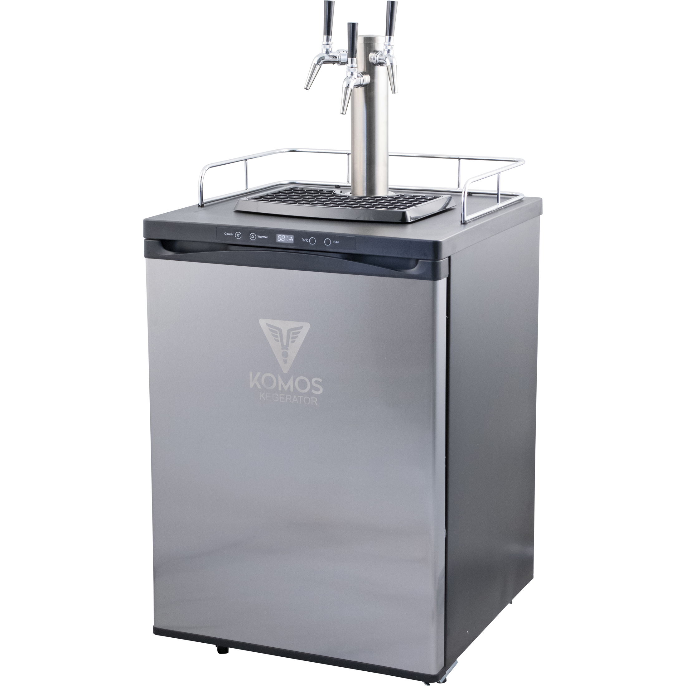 Komos V2 Kegerator - Cold Brew Coffee / Nitro - with Stainless Tower, NukaTap SS Faucet, Stout Spout, Regulator Adapter - PLACEHOLDER