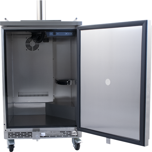 Komos Stainless Steel Outdoor Kegerator with Stainless Tower and NukaTap Faucets - PLACEHOLDER