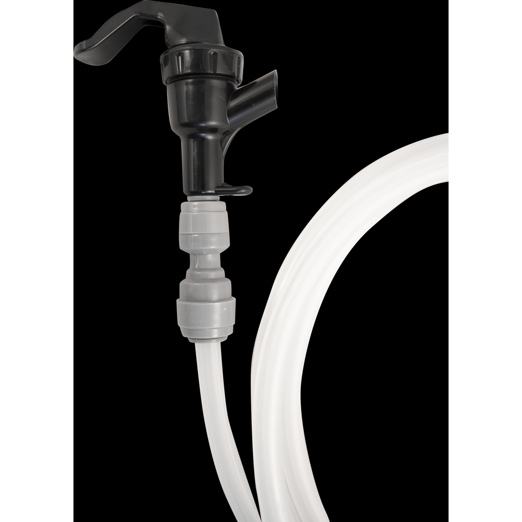 EVABarrier Beer Tubing Assembly - 4mm ID x 8mm OD - Ball Lock Quick Disconnect (QD)