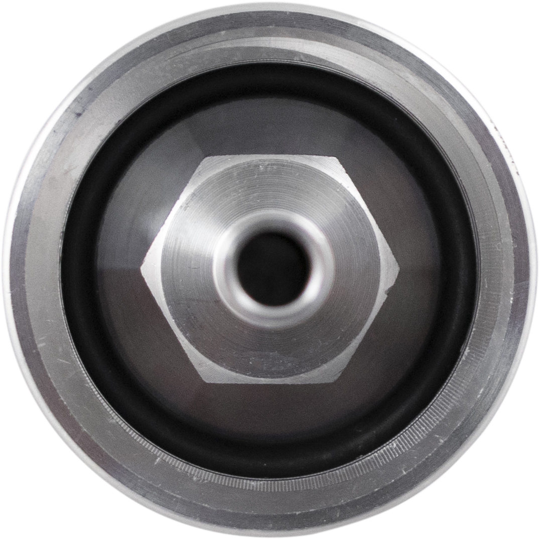 Carbonation & Line Cleaning Cap - Stainless - Ball Lock Quick Disconnect (QD) (Bev/Gas Compatible) - Duotight Compatible