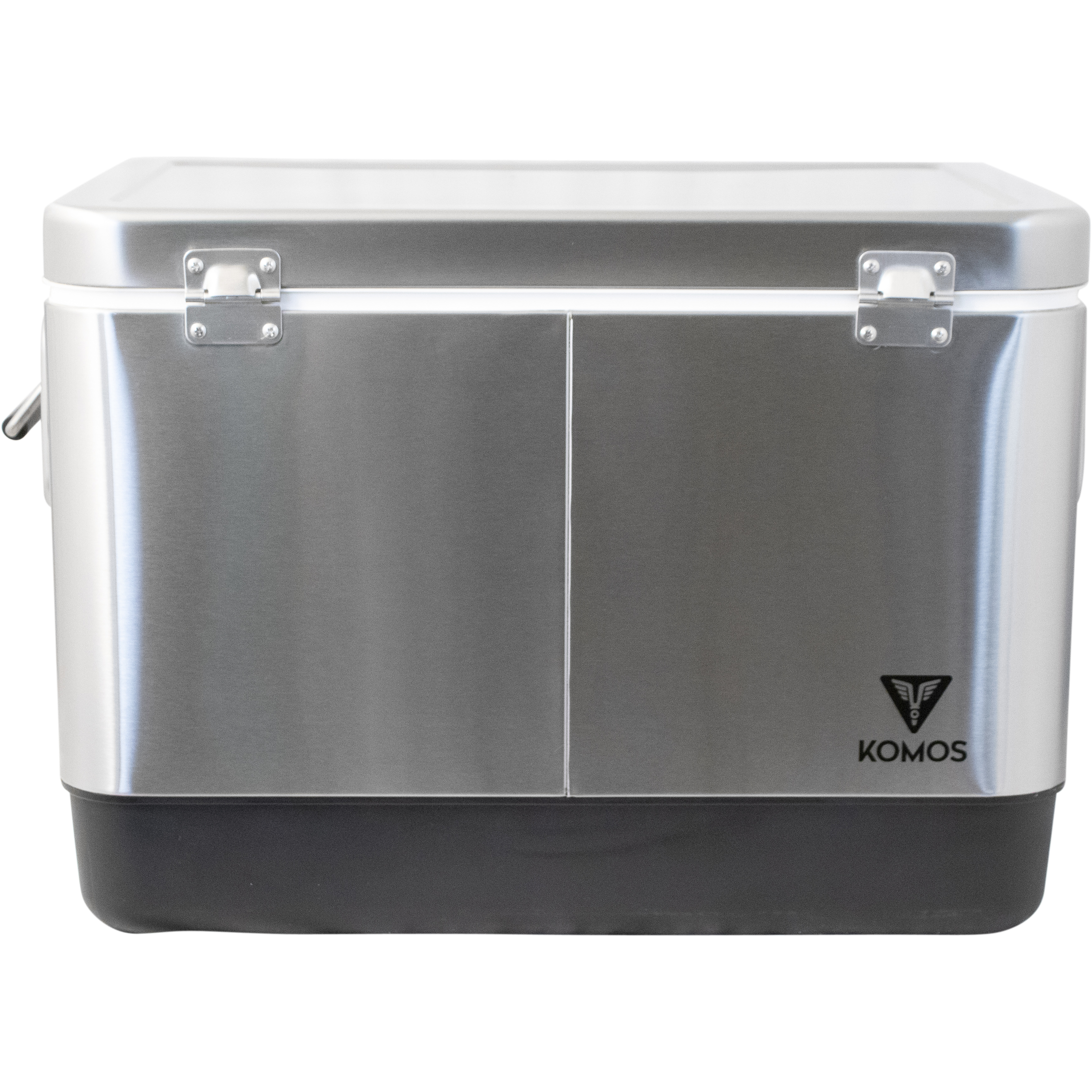 KOMOS Stainless 4 Tap Jockey Box - Front Entry