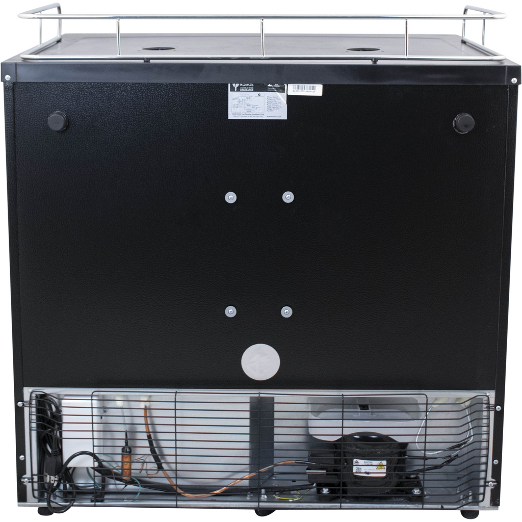 Komos Double-Wide Kegerator with Komos Regulator - REFRIGERATOR ONLY