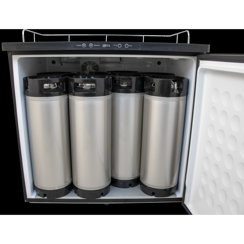 Komos Double-Wide Kegerator with Komos Regulator - REFRIGERATOR ONLY