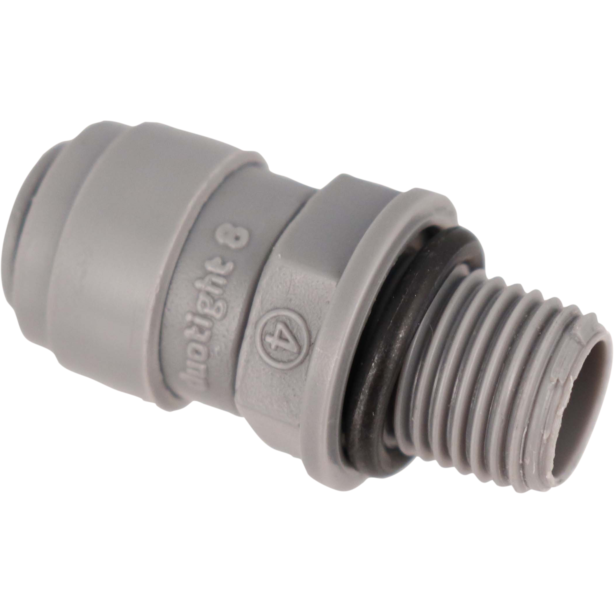 Duotight - 8mm (5/16) x 1/4 in. BSP Male Bulkhead w/ Seated O-Ring & Locking Nut