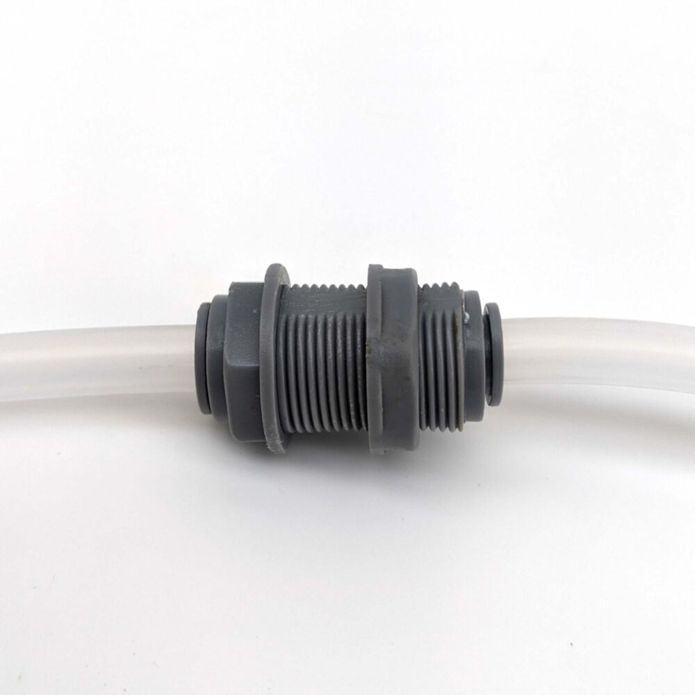 Duotight - 8mm (5/16) Female Bulkhead w/ Lock Nut