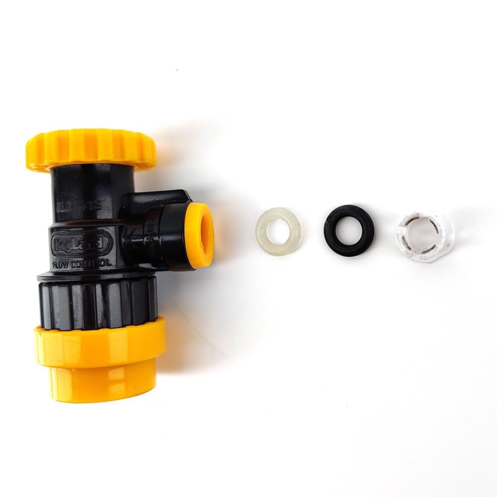 Duotight Flow Control Ball Lock Bev Out (Black) - 8mm (5/16)