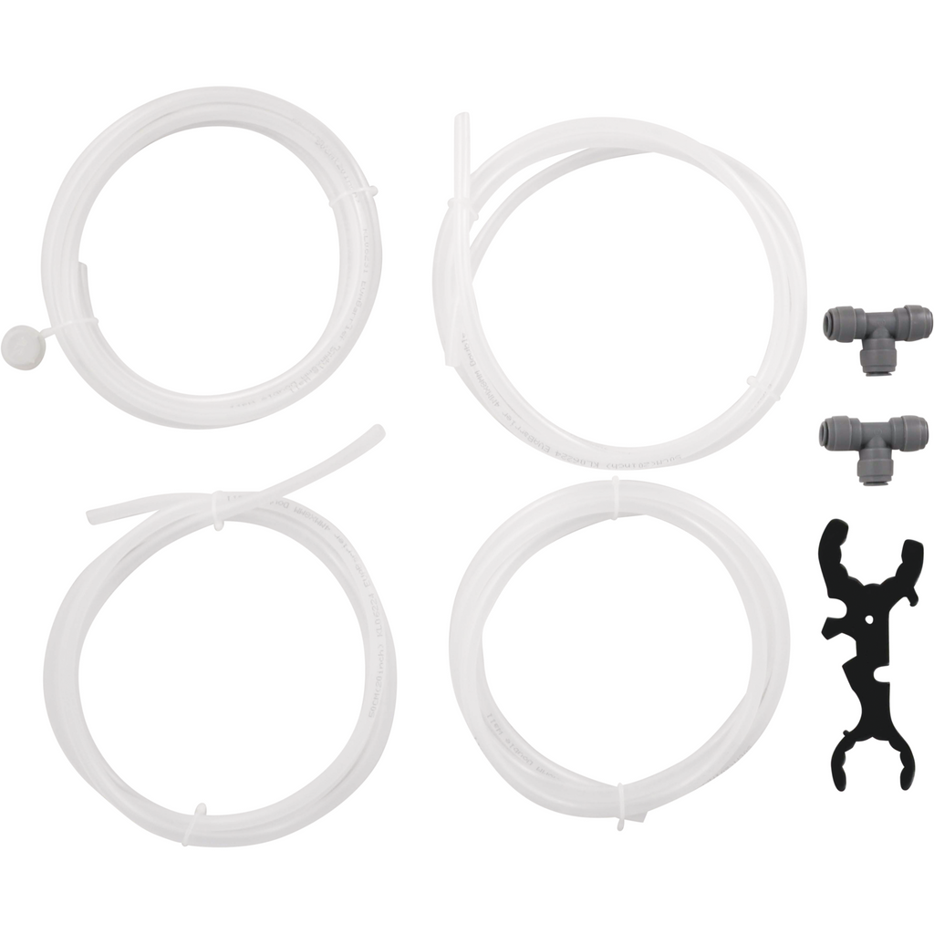 KOMOS Matte Black Tower Kit (Without Faucets) - TOWER & LINE KIT - PLACEHOLDER