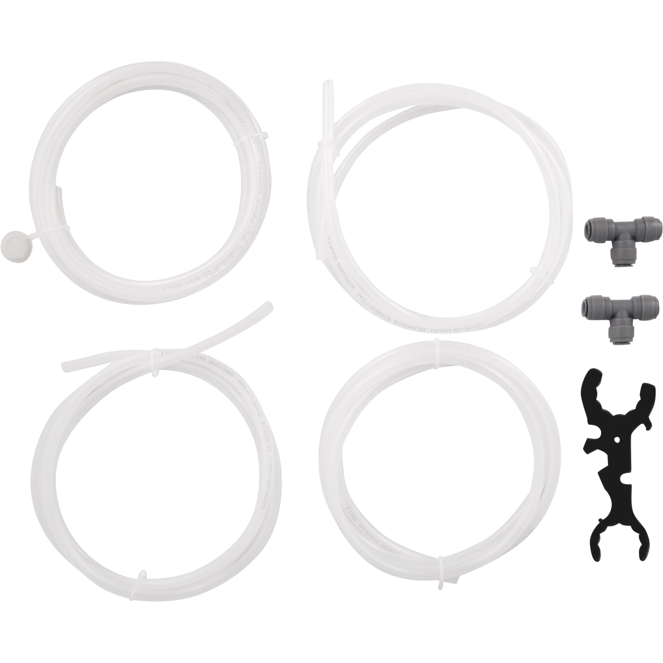 KOMOS Matte Black Tower Kit (Without Faucets) - TOWER & LINE KIT - PLACEHOLDER