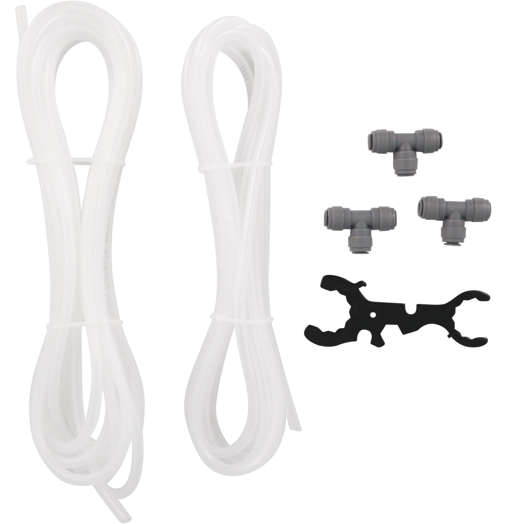 KOMOS Matte Black Tower Kit (Without Faucets) - TOWER & LINE KIT - PLACEHOLDER