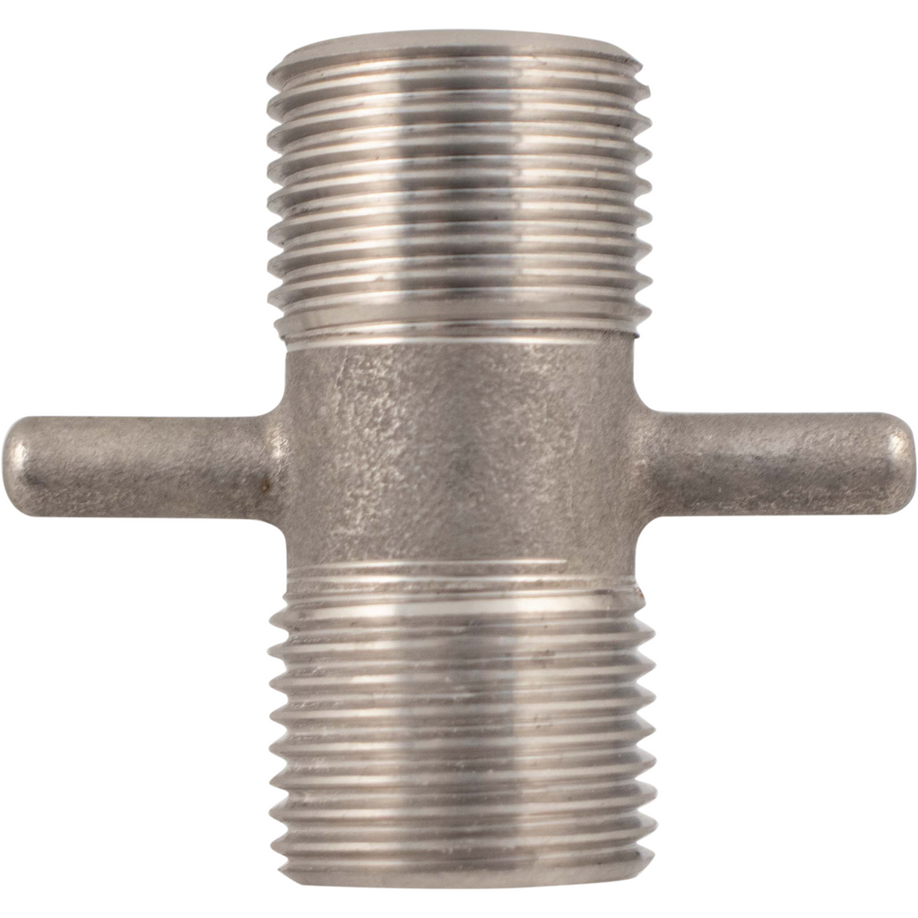 Komos - Keg Cleaner Coupler - Male x Male Beer Thread (5/8" BSP)