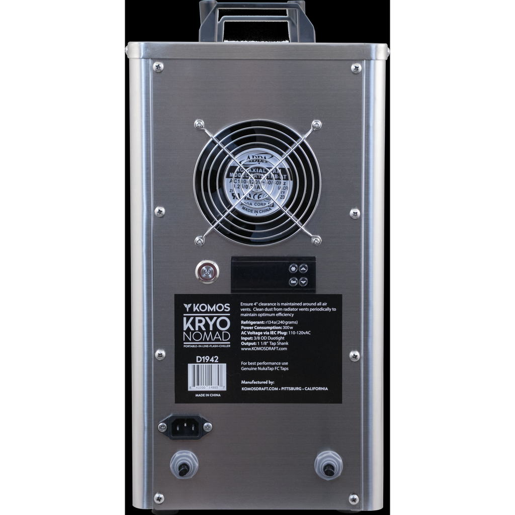 Komos Kryo Nomad - Double Tap Electric Keg Dispenser - 110V