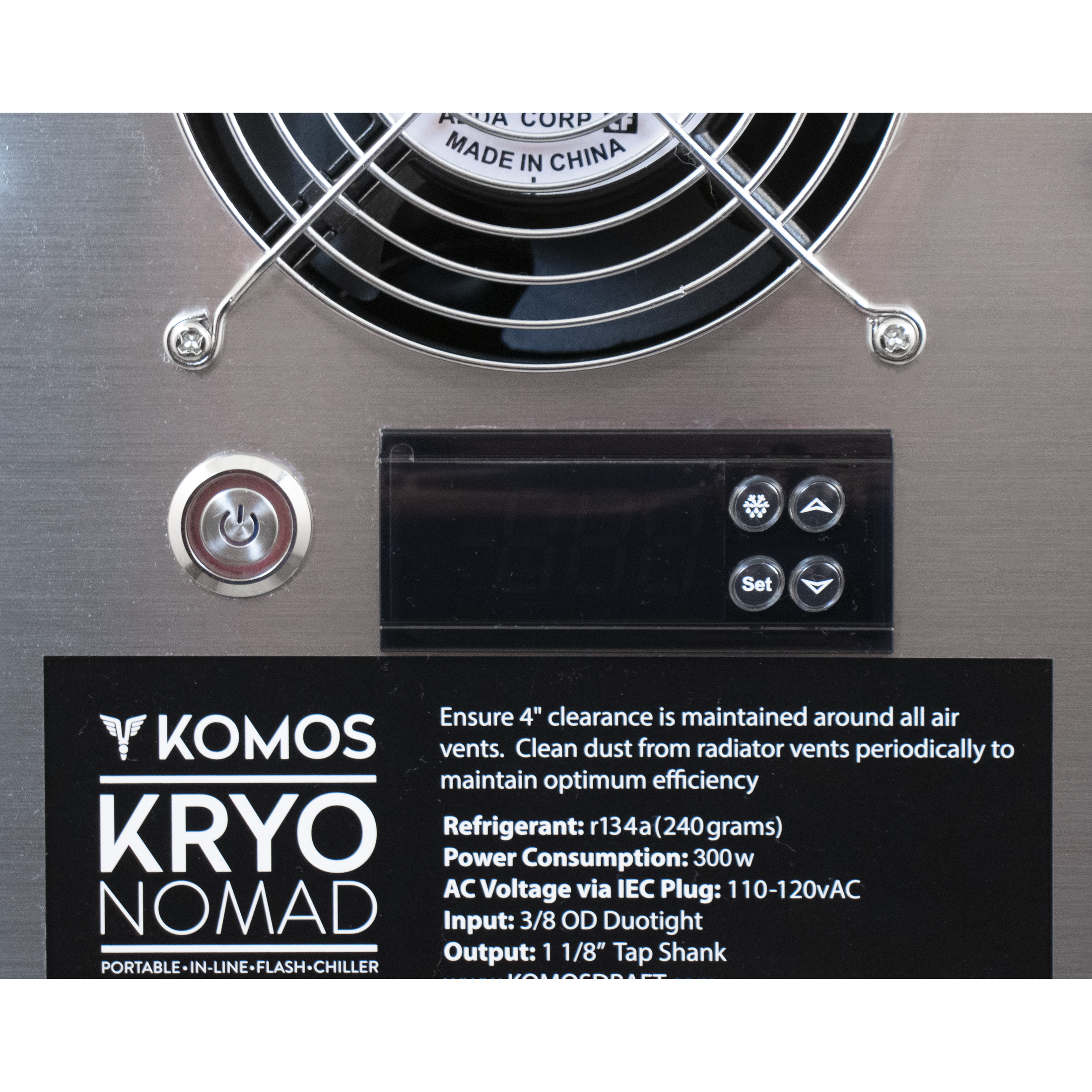 Komos Kryo Nomad - Double Tap Electric Keg Dispenser - 110V