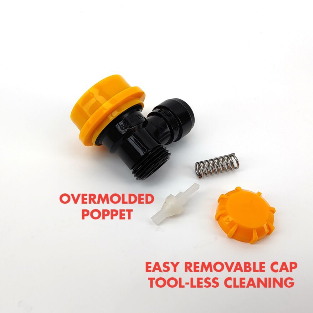 Duotight Ball Lock Bev Out (Black) - PLACEHOLDER