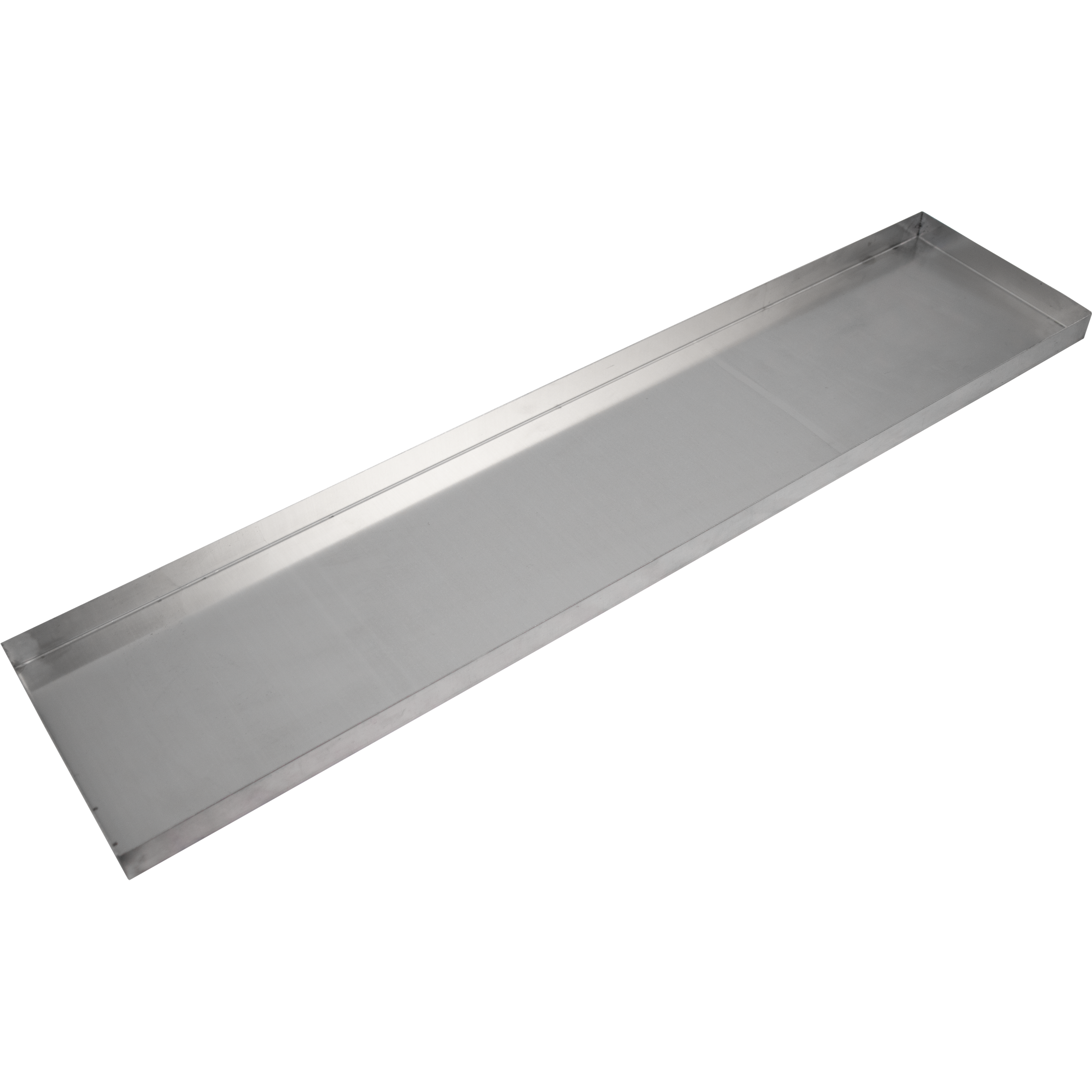 Komos Double-Wide Drip Tray - Countertop Stainless Steel - 29.5 in. x 6.7 in.