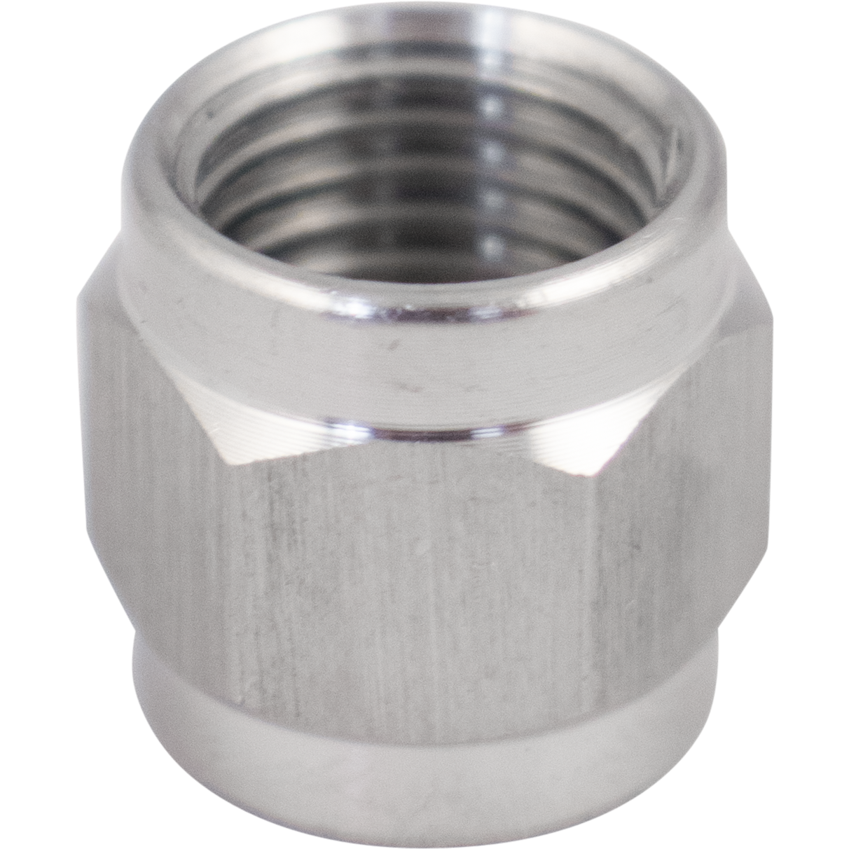 Komos - Stainless Flare Fitting - 1/4 in. Swivel Nut & Barb