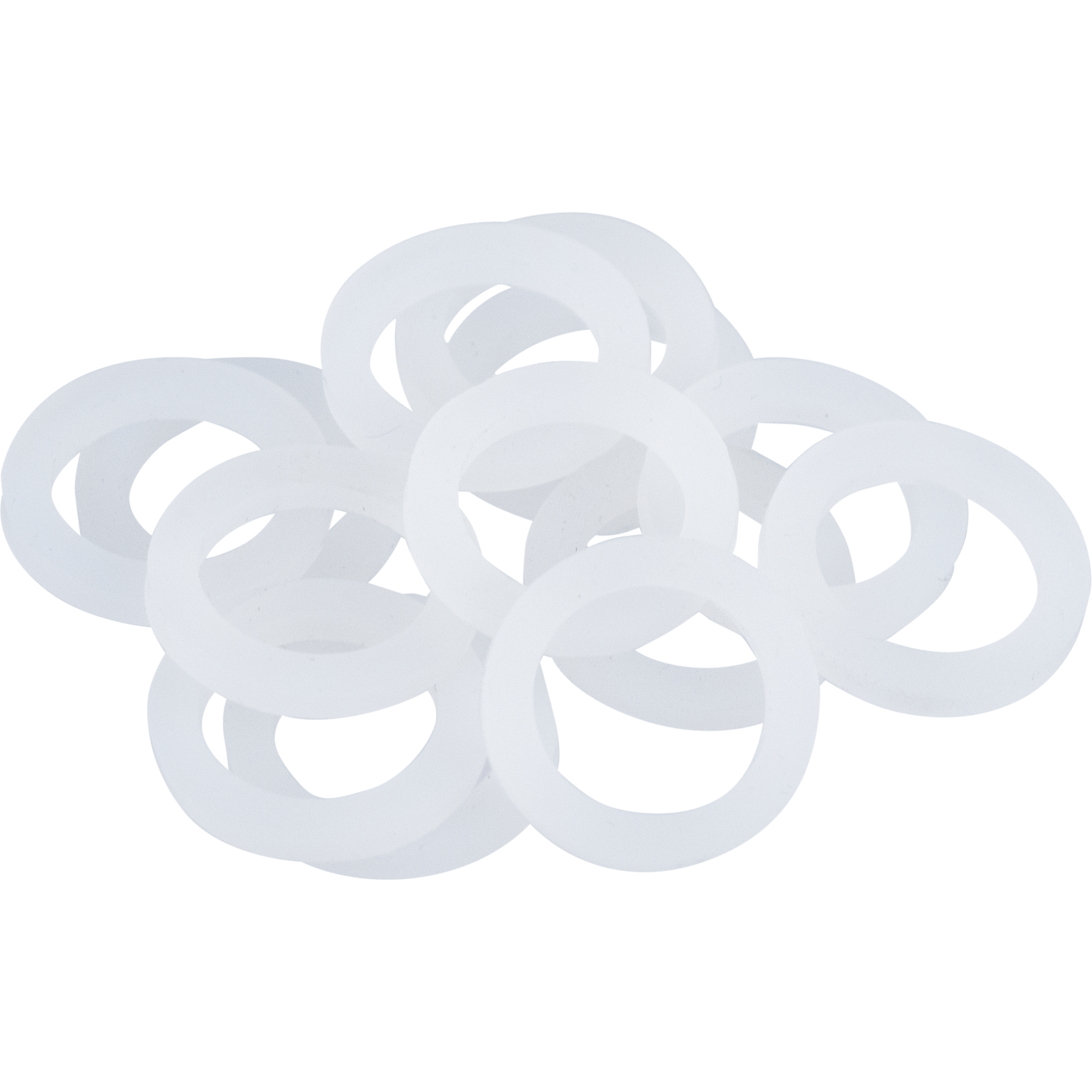 Komos - 5/8 in. Silicone Washers - Tailpiece Gaskets - Pack of 10