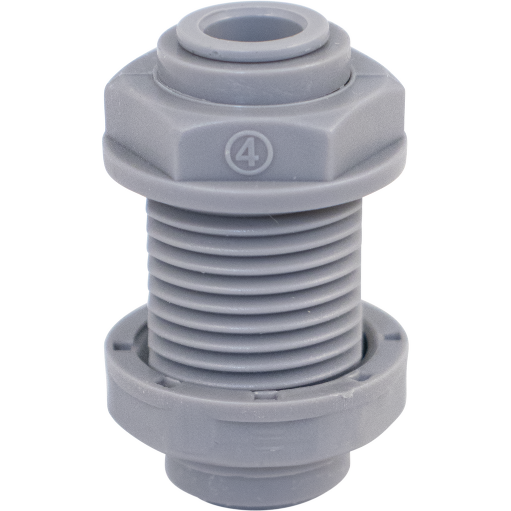 Duotight - 8mm (5/16) Female Bulkhead w/ Lock Nut