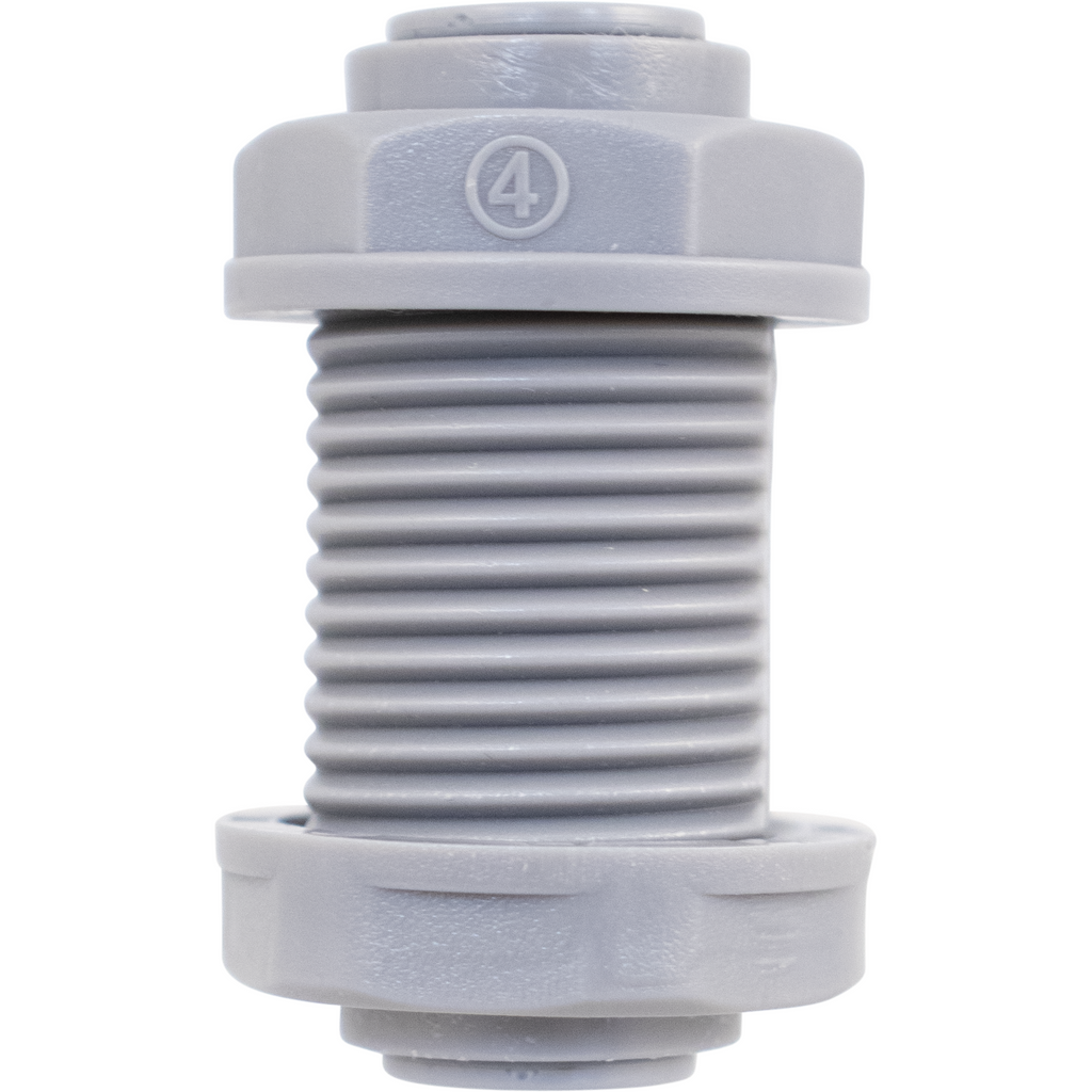 Duotight - 8mm (5/16) Female Bulkhead w/ Lock Nut