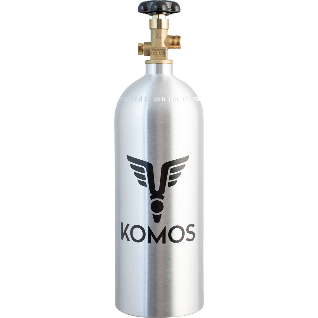 5 lb Aluminum CO2 Tank - KOMOS