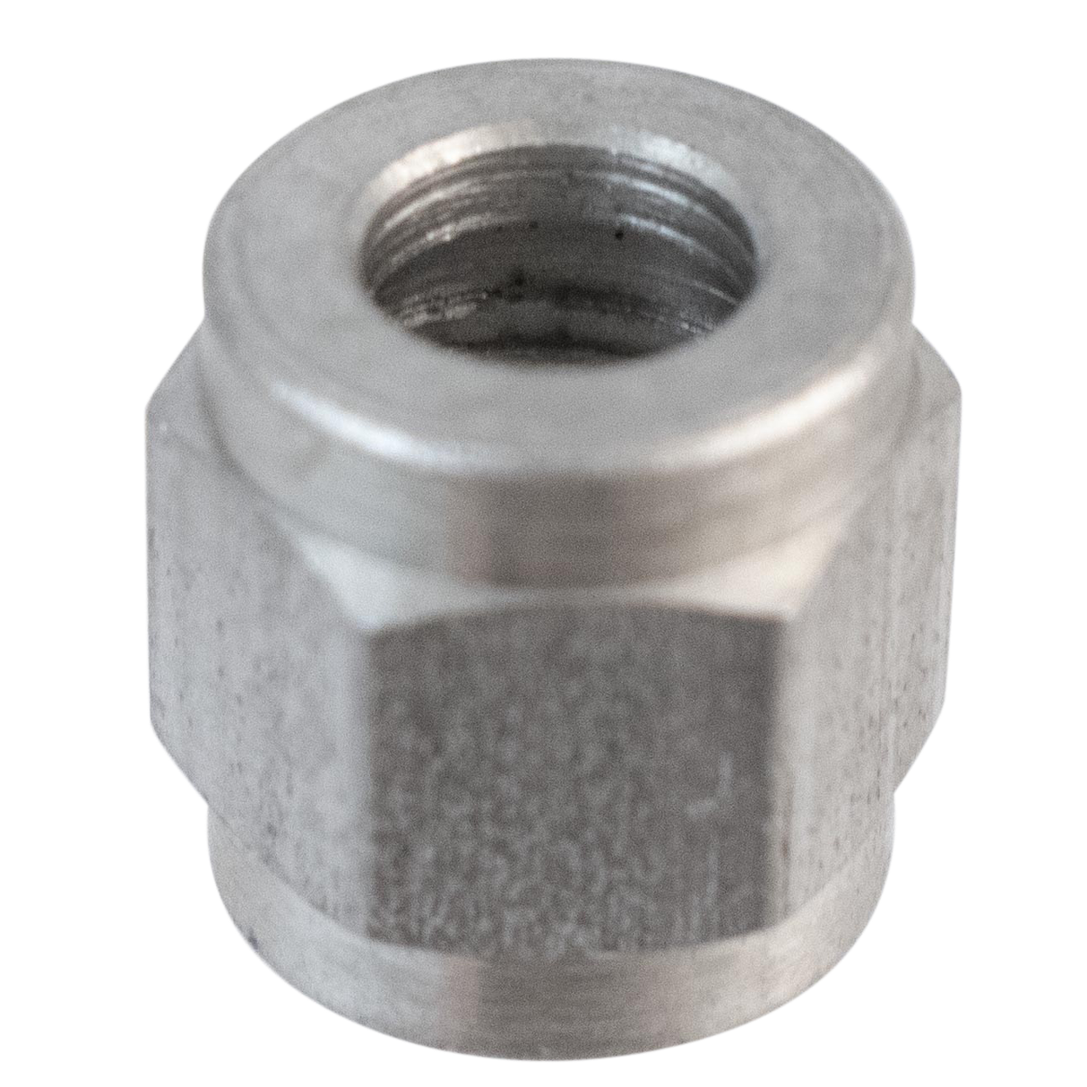 Komos - Flare Fitting - Stainless 1/4 in. Swivel Nut for 1/4 in. Barb - Pack of 4