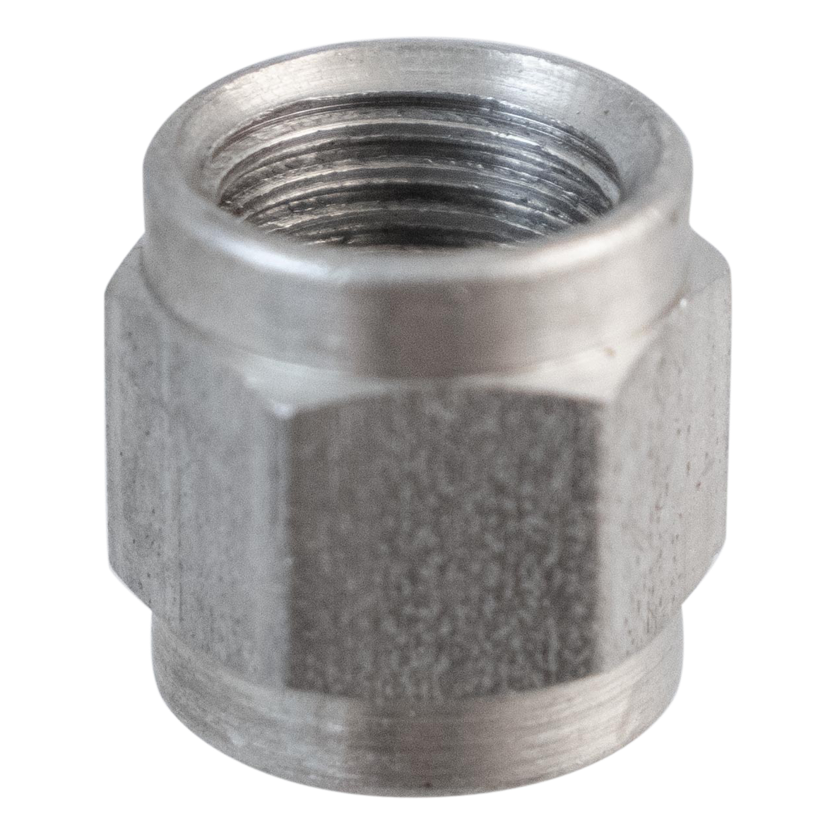 Komos - Flare Fitting - Stainless 1/4 in. Swivel Nut for 1/4 in. Barb - Pack of 4