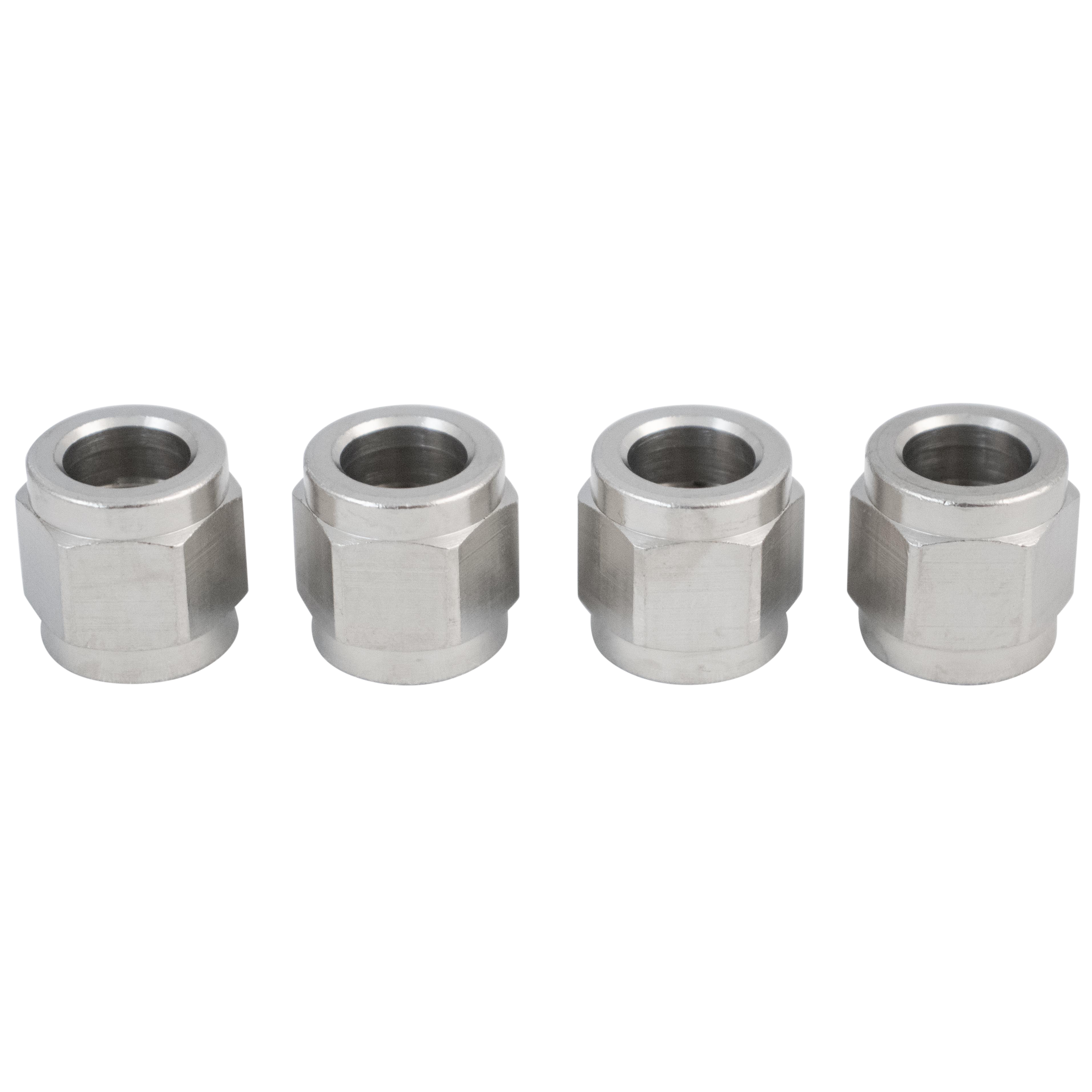 Komos - Flare Fitting - 1/4 in. Swivel Nut for 5/16 in. Barb  - Pack of 4