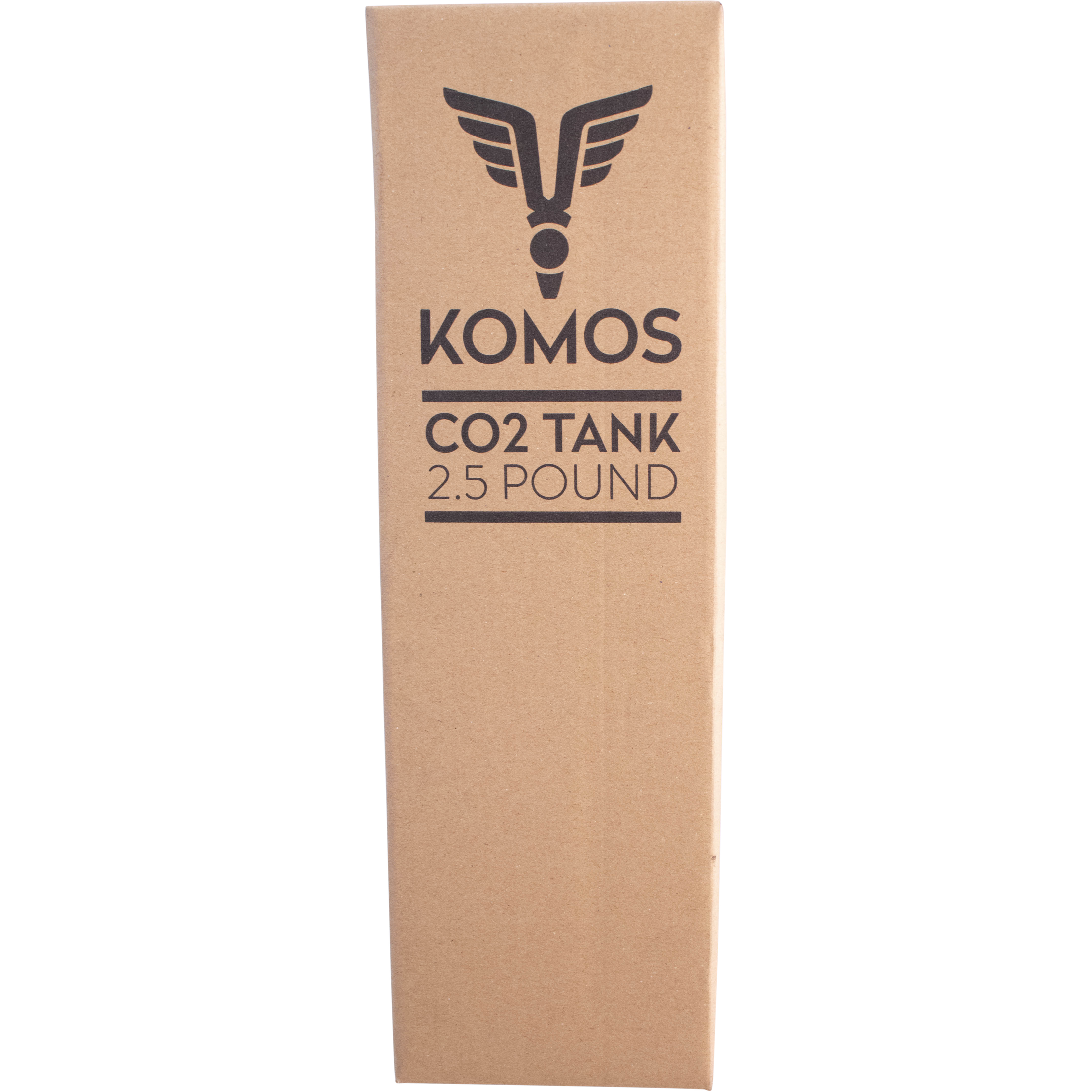 2.5 lb Aluminum CO2 Tank - KOMOS