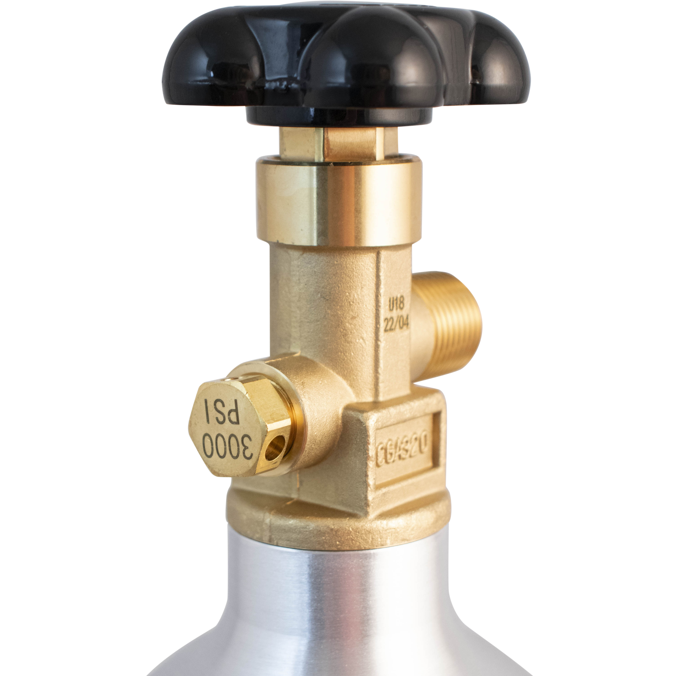 2.5 lb Aluminum CO2 Tank - KOMOS