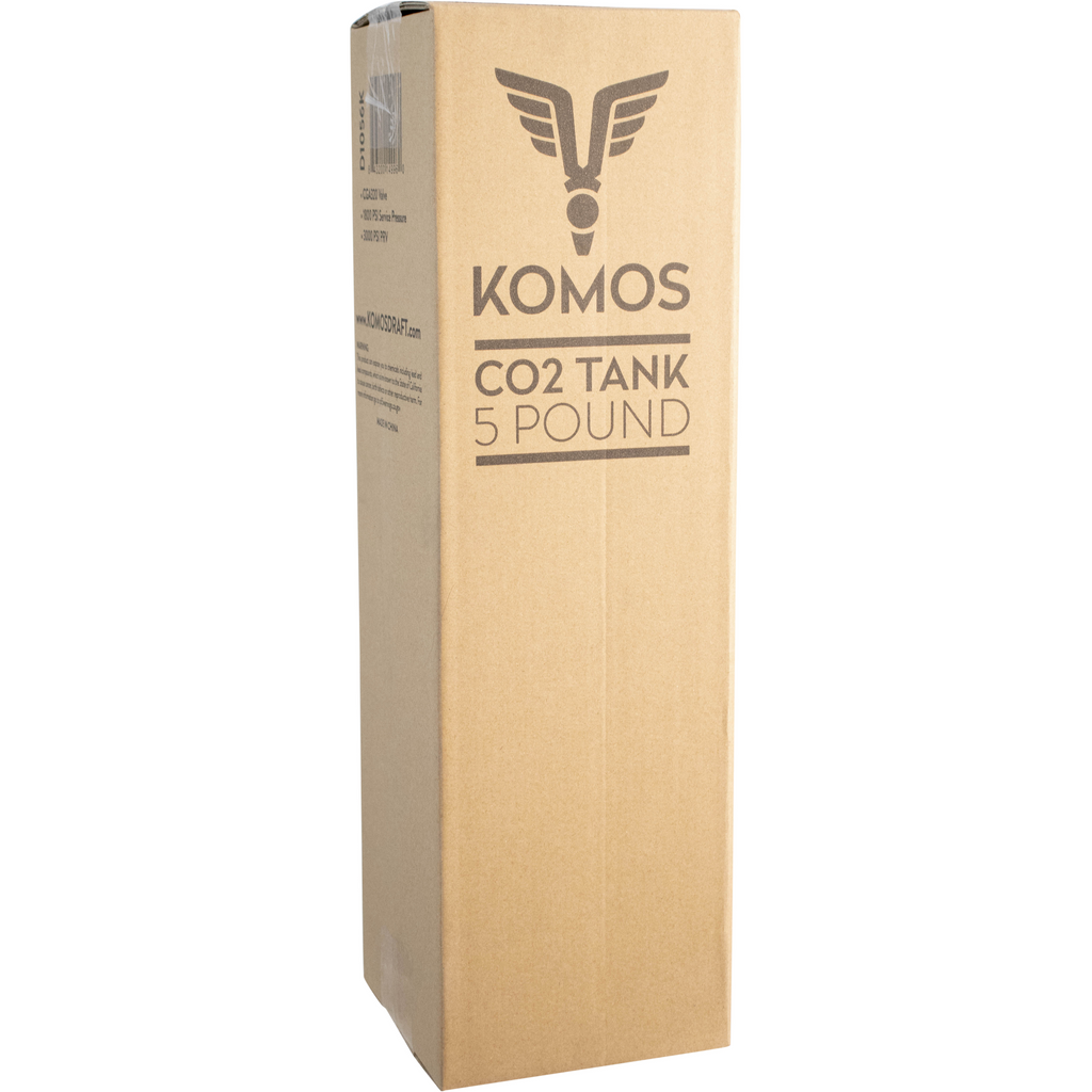 5 lb Aluminum CO2 Tank - KOMOS