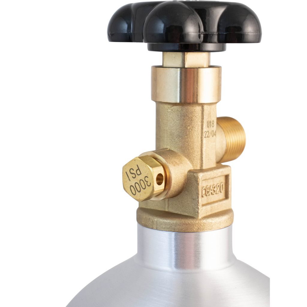 5 lb Aluminum CO2 Tank - KOMOS