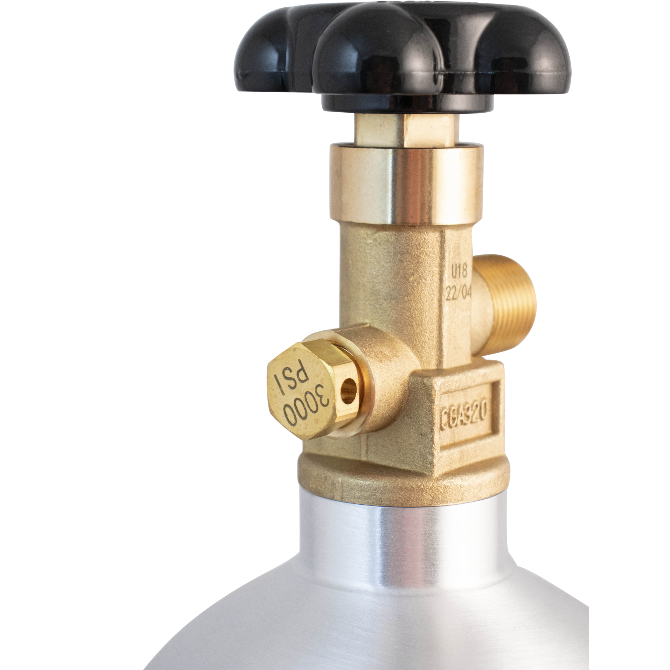 5 lb Aluminum CO2 Tank - KOMOS