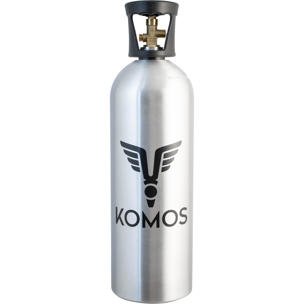 20 lb Aluminum CO2 Tank - KOMOS