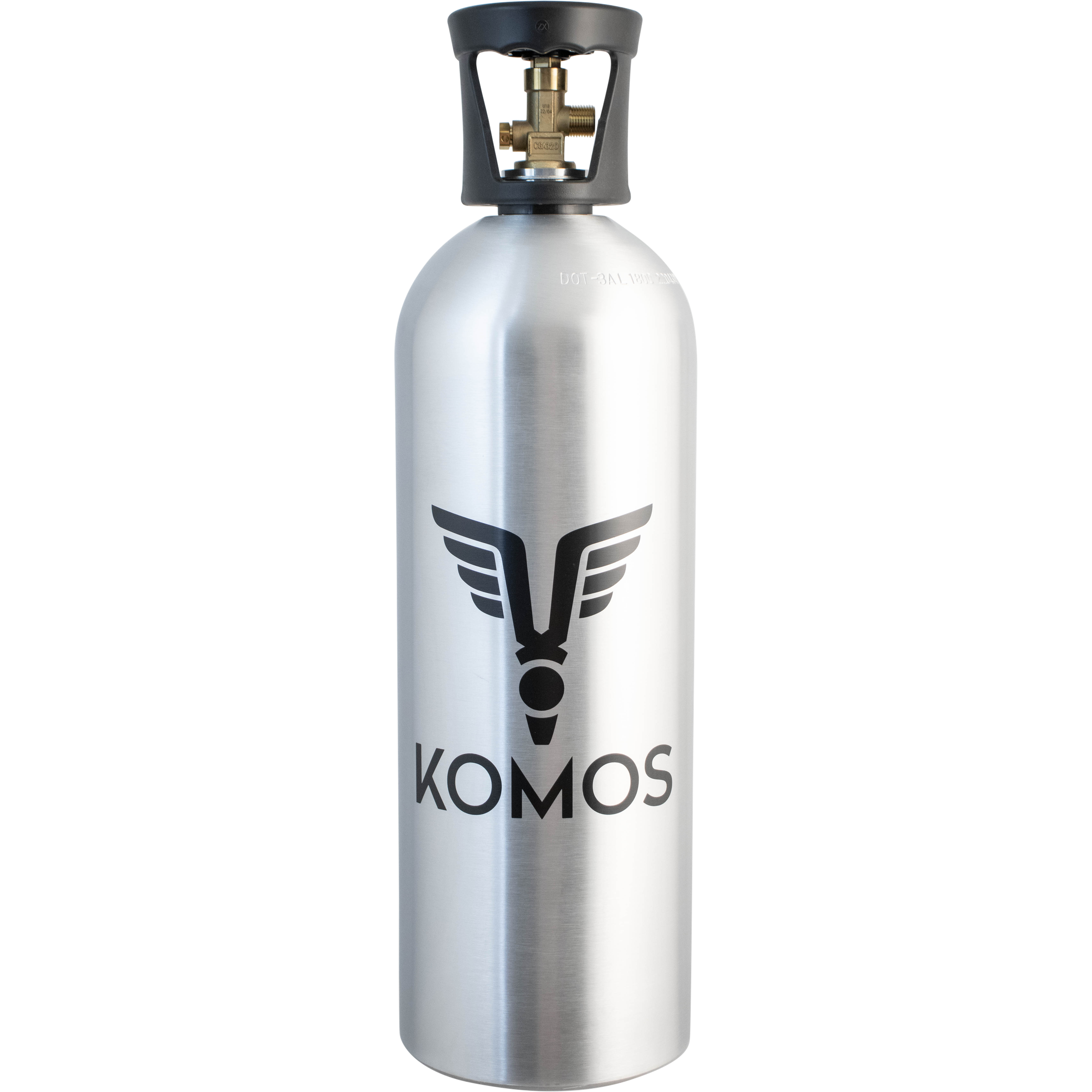 20 lb Aluminum CO2 Tank - KOMOS