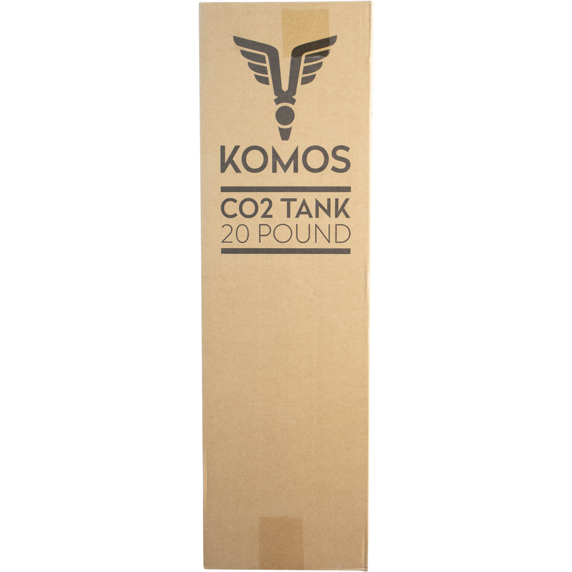 20 lb Aluminum CO2 Tank - KOMOS
