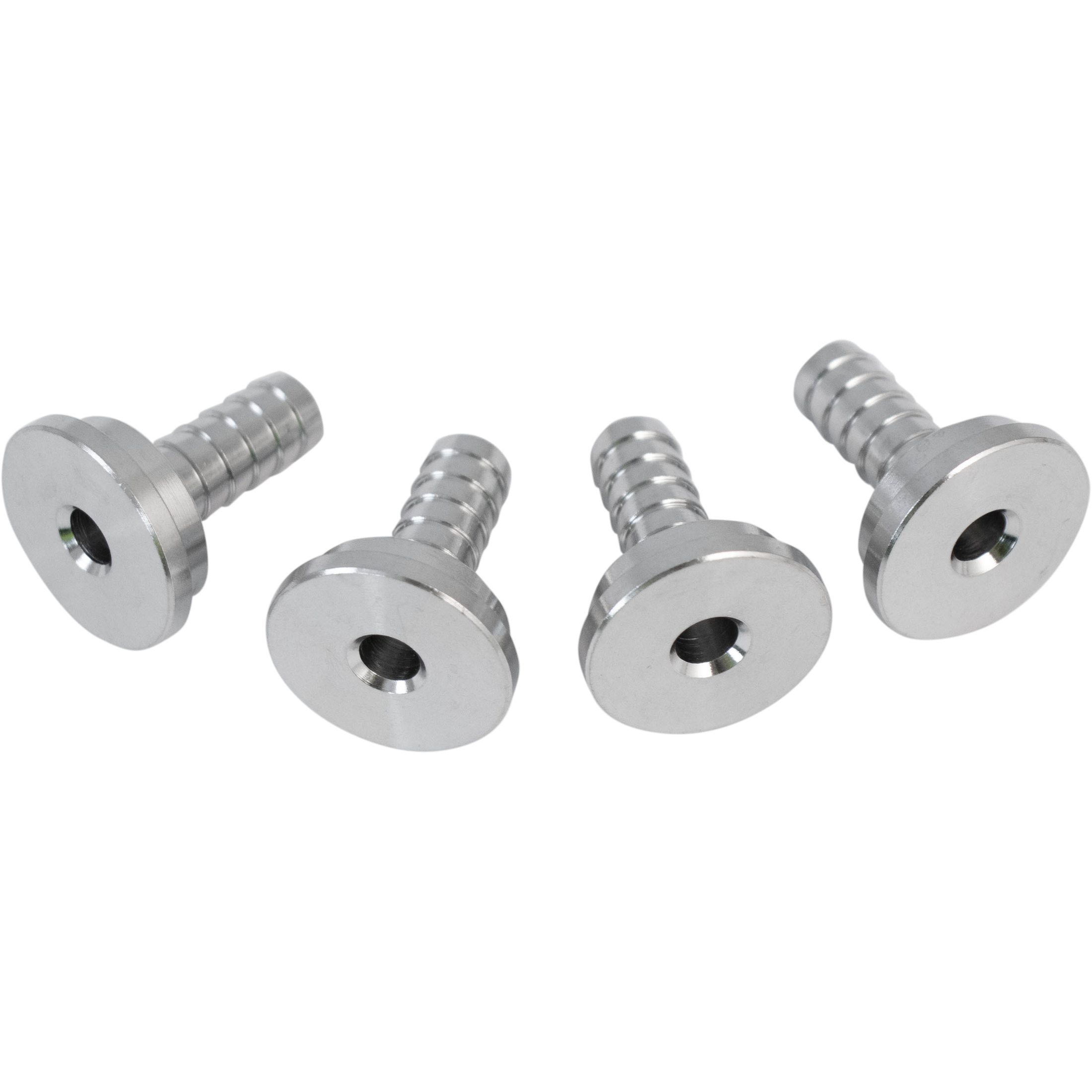 Komos - Stainless 1/4 in. Tailpiece - Pack of 4