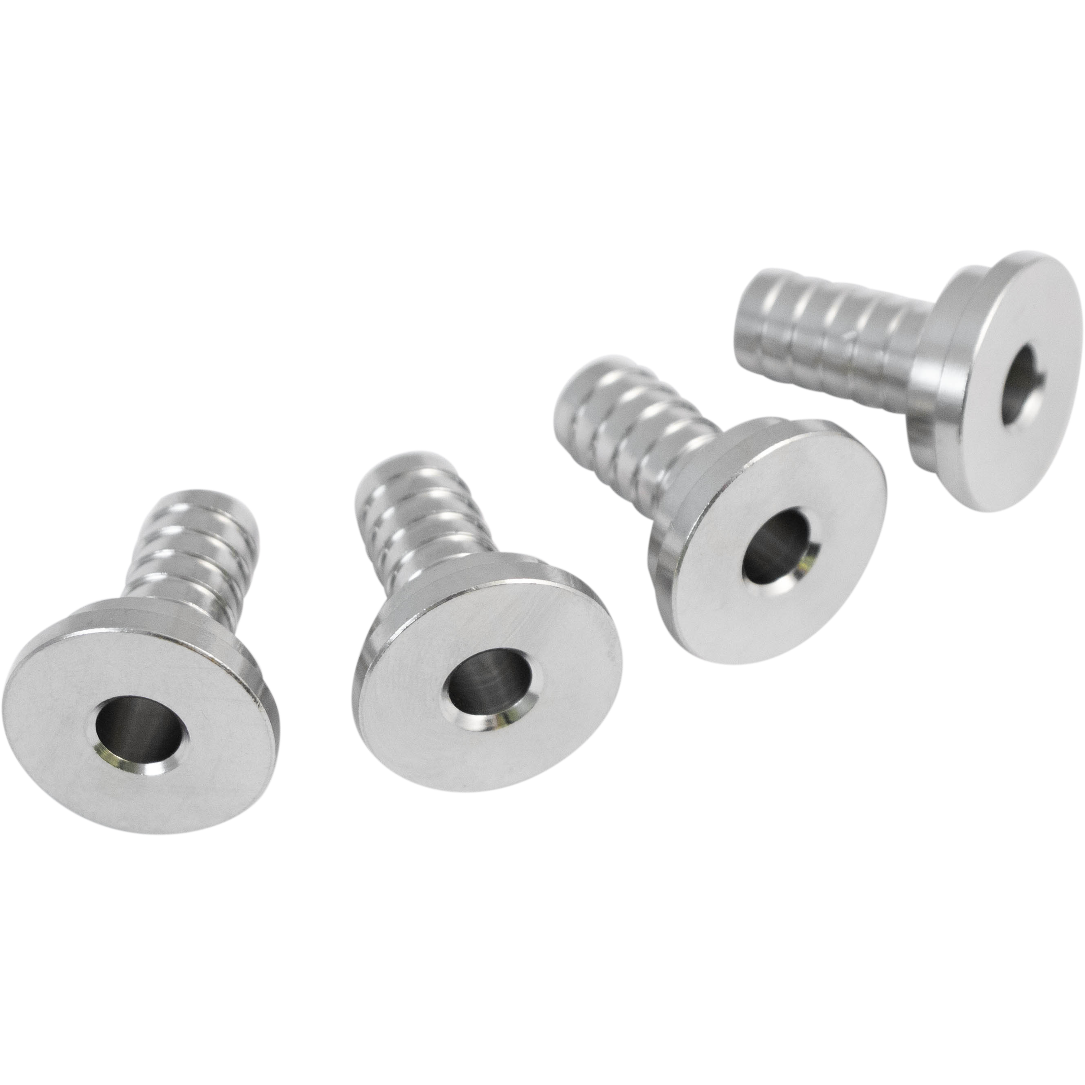 Komos - Stainless 5/16 in. Tailpiece - Pack of 4
